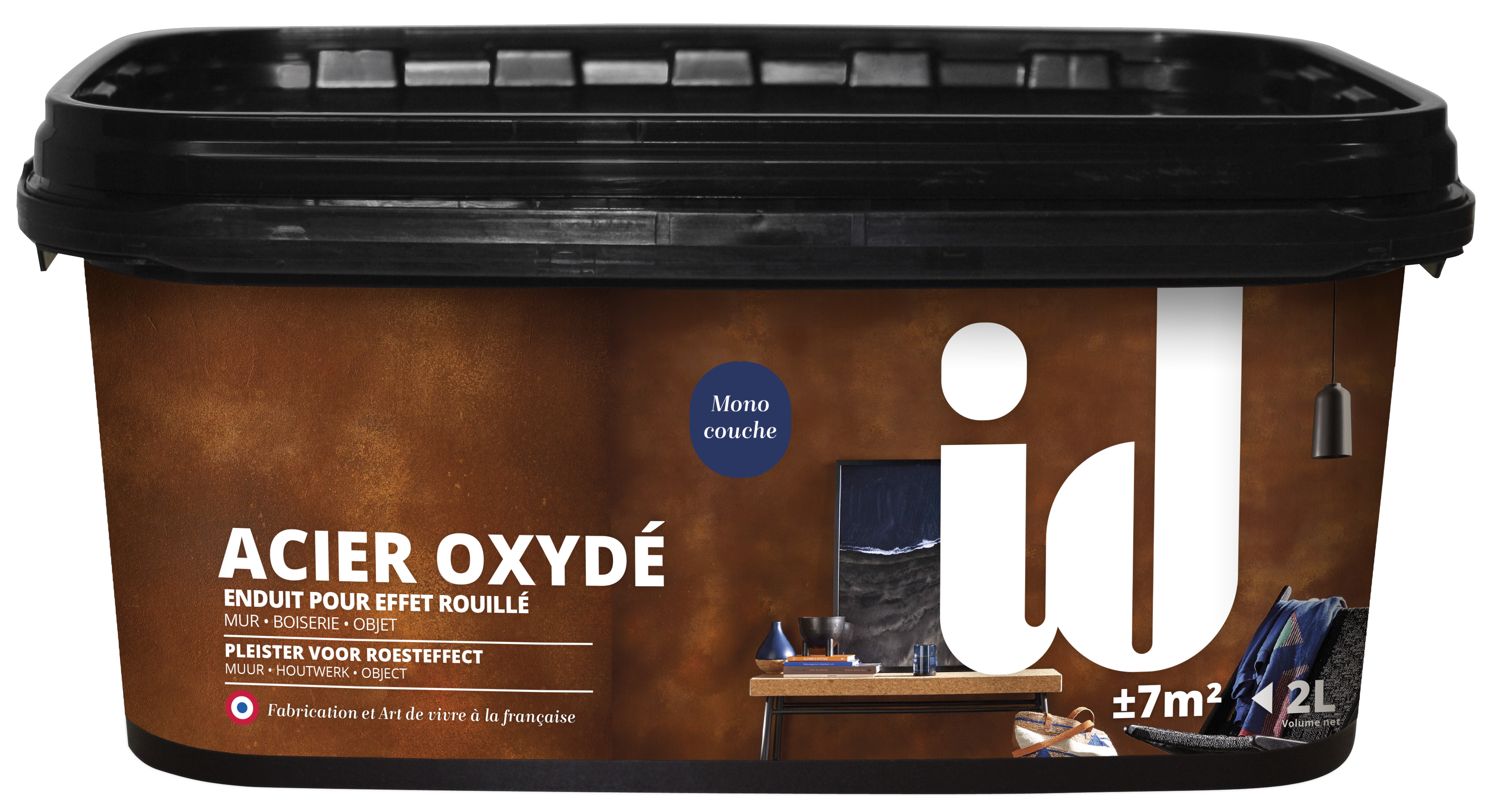 Acier oxyde oxydant ID, incolore, mat, 0.5 l main image 1