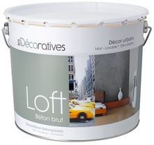 LOFT Raw concrete wall coating